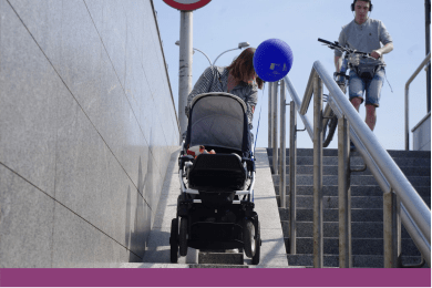 dostępność dziecko obywatel rodzic miasto przestrzeń publiczna