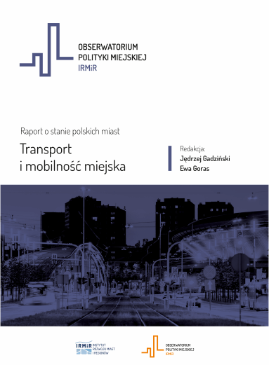 okładka-raport o stanie polskich miast-transport i mobilność